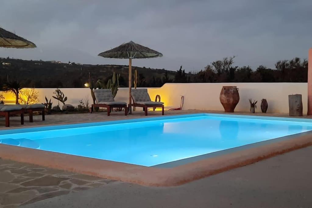Villa Louloudia Stylish Luxury Villa With Private Pool Pitsidia Exteriör bild